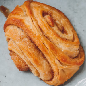 Franzbrötchen von oben