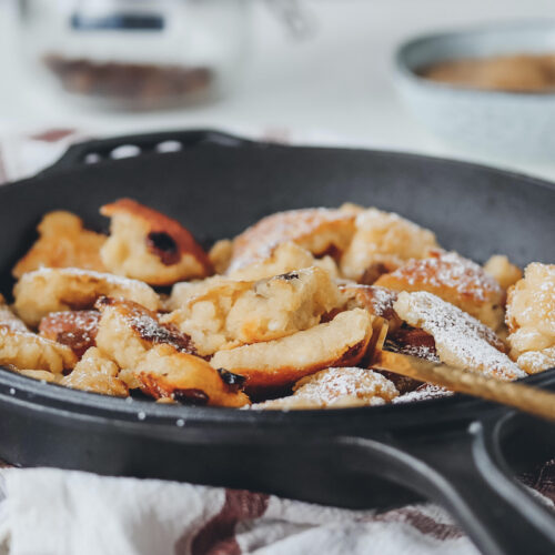 Veganer Kaiserschmarrn Fluffiger Kaiserschmarrn Mit Aquafaba Lena