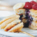 Vegane Protein Pancakes mit Blaubeeren