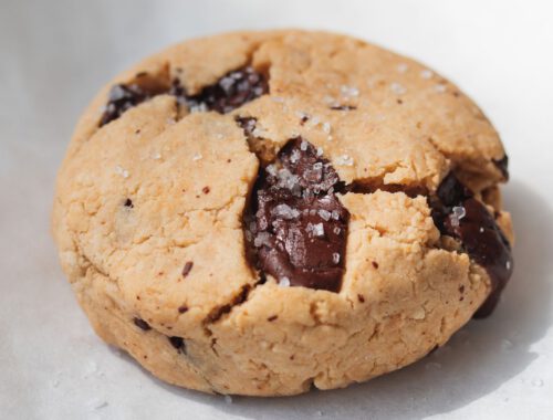 Gesunde Cookies mit Schokolade